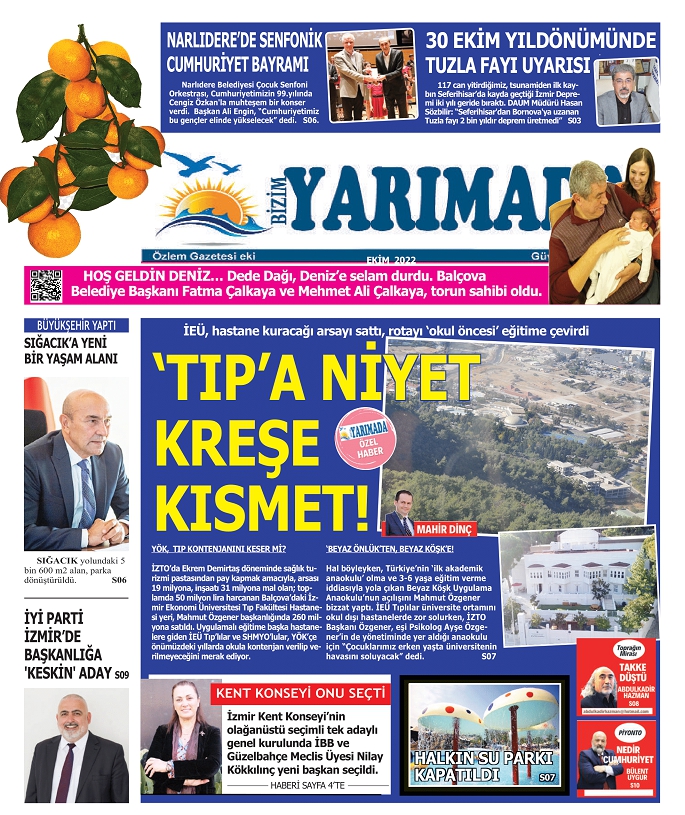 Bizim YARIMADA Ekim 2022 Sayısı, Okurlarıyla Buluştu