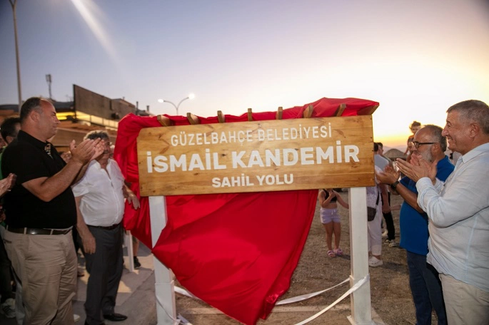 Güzelbahçe’nin Yeni Kordon Boyunun Adı İsmail Kandemir 